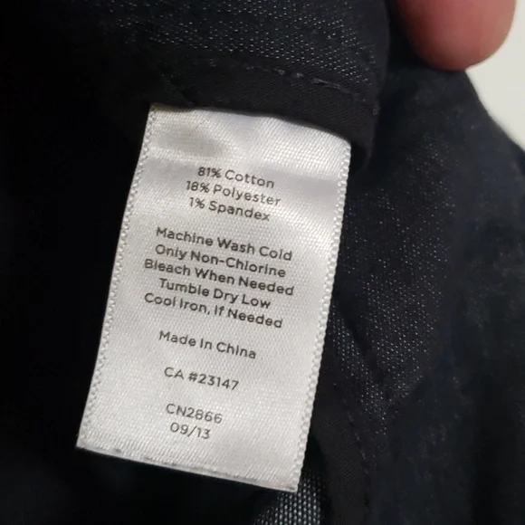 Talbots Woman 22W Perfect Dark Blue Shorts 10 1/2" Size 22 - Picture 6 of 8